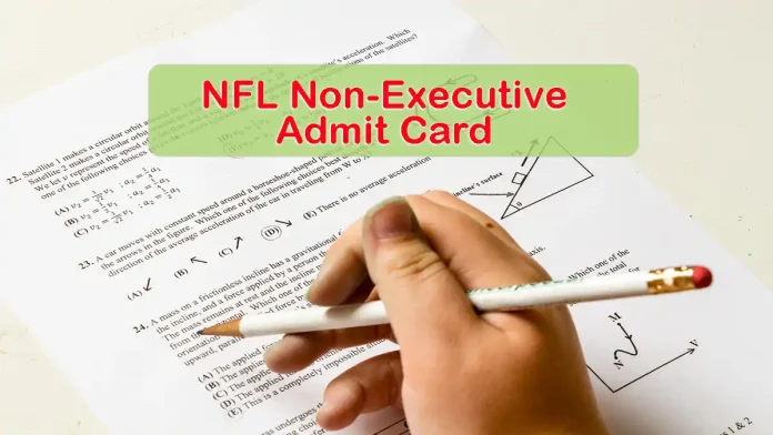 NFL Non-Executive Admit Card