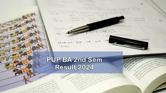 PUP BA 2nd Sem Result 2024